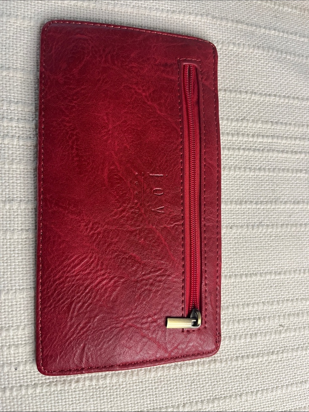 JOY Susan: Red Convertible Wristlet Crossbody NWT wCardholder NEW! 4 pc set - Picture 12 of 16
